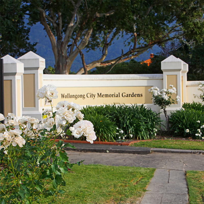 wollongong city memorial gardens